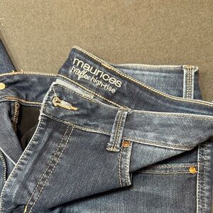 Maurices Dark Blue Everflex Jeans